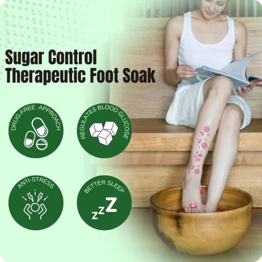 Sugar Control Therapeutic Foot Soak | WishMax®️