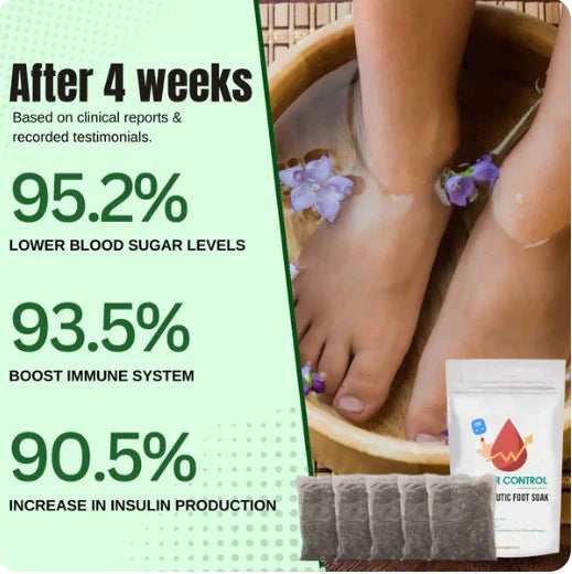 Sugar Control Therapeutic Foot Soak | WishMax®️